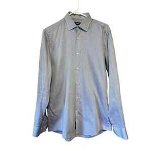 Hugo Boss Slim FIt Purple Dress Shirt Size 15.5